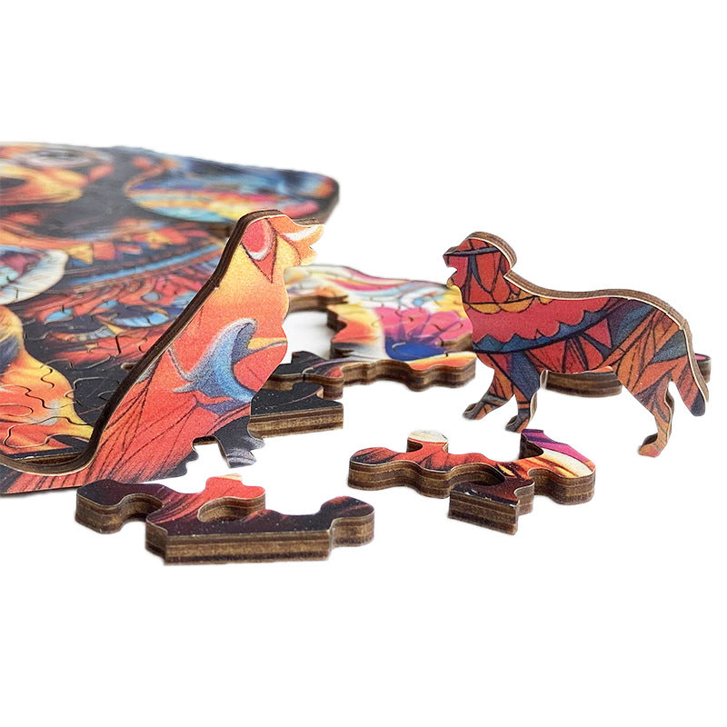 Binrem Wise Owl's Wisdom - Wooden Jigsaw Puzzle