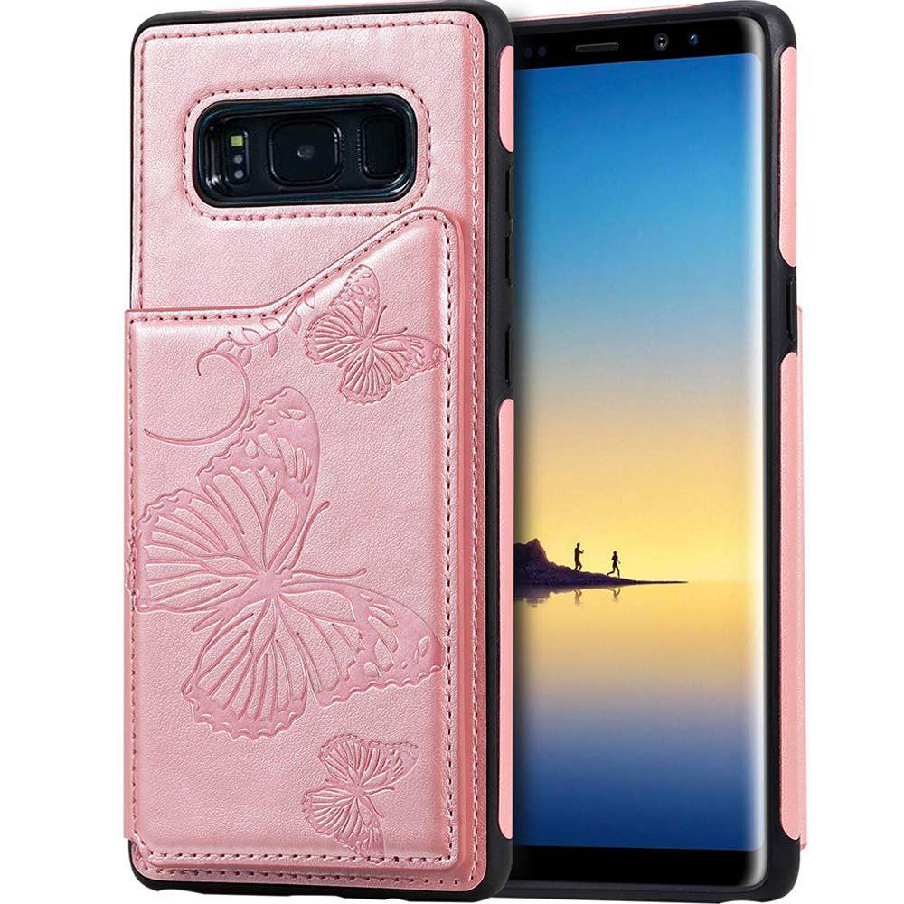 New Luxury Embossing Wallet Cover For SAMSUNG S8-Fast Delivery - Libiyi