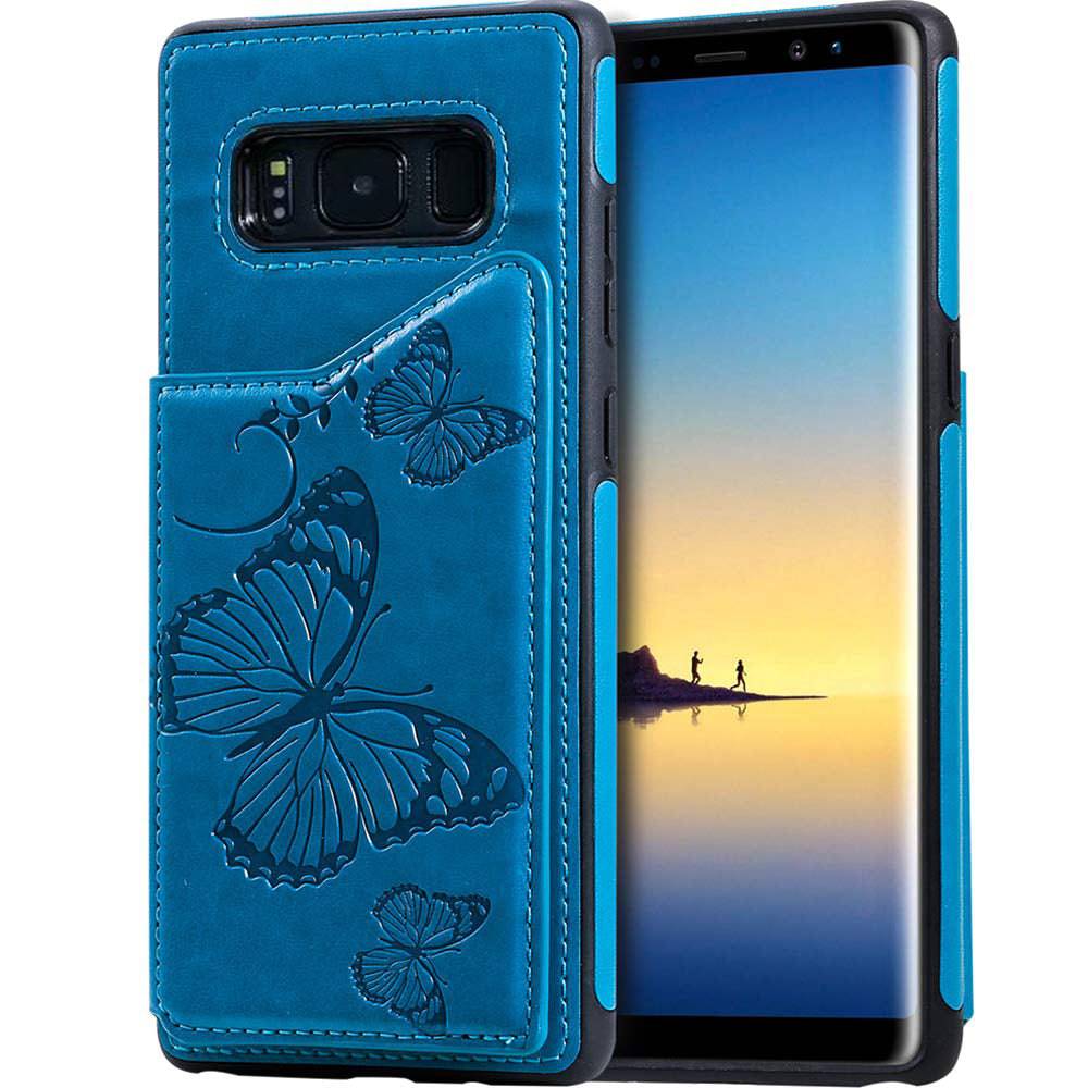 New Luxury Embossing Wallet Cover For SAMSUNG S8 Plus-Fast Delivery - Libiyi