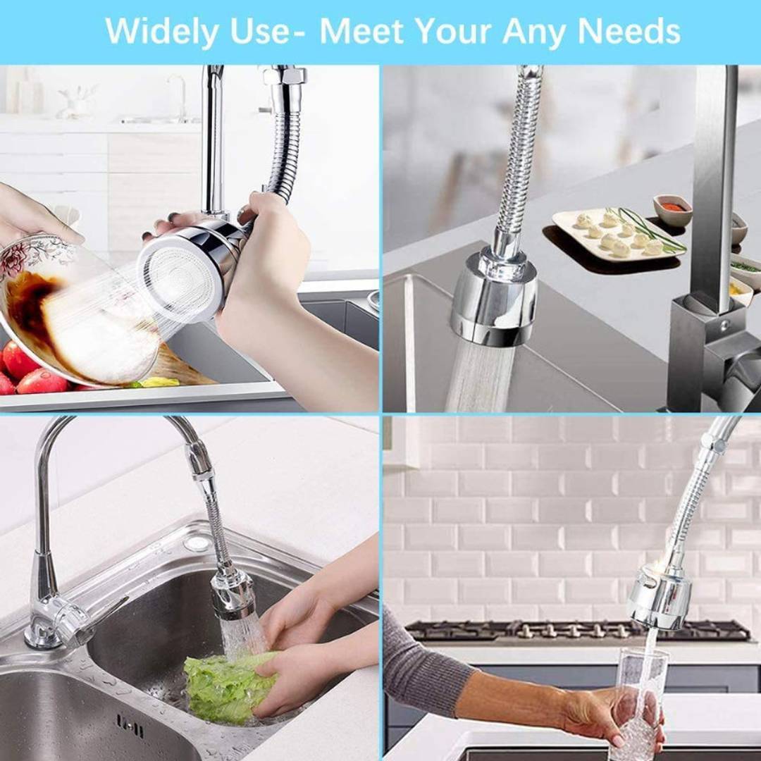 360° Rotatable Anti-Splash Universal Sink Spray Tap, Buy 2 Free Shipping - Libiyi