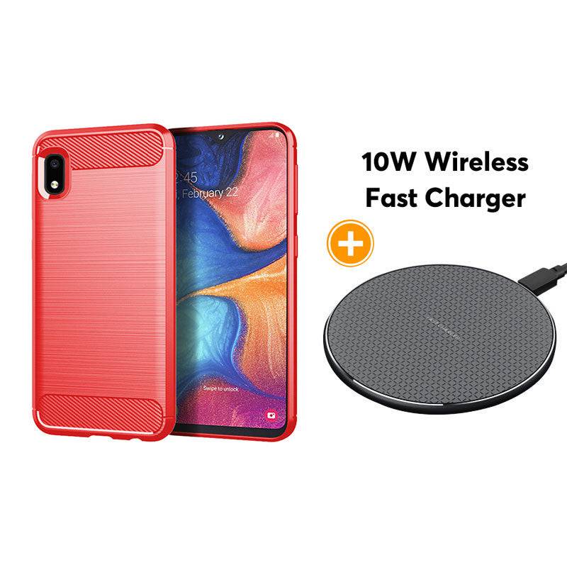 Luxury Carbon Fiber Case For Samsung A10E - Libiyi