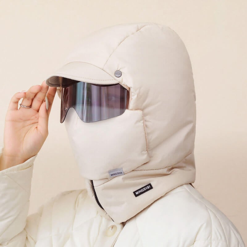 4 in 1 Winter Down Trapper Hat - Libiyi