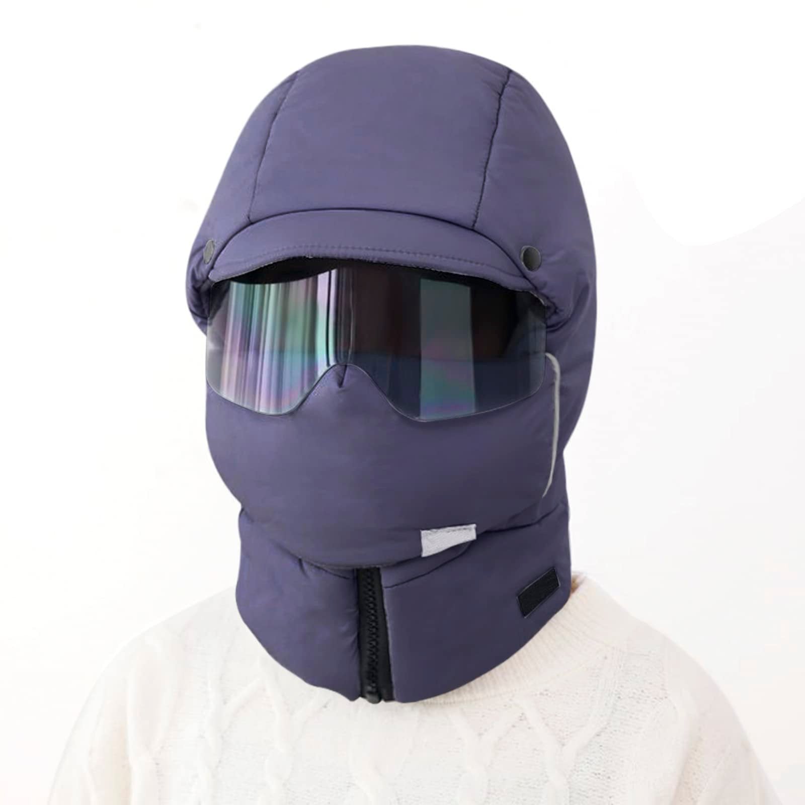 4 in 1 Winter Down Trapper Hat - Libiyi