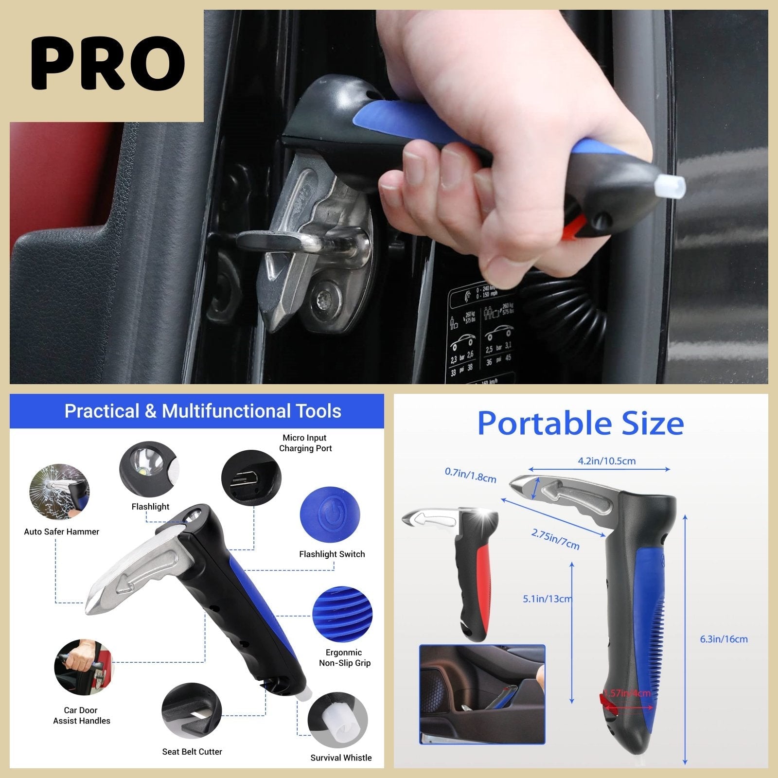 5 in 1 Car Handle Assist - Libiyi