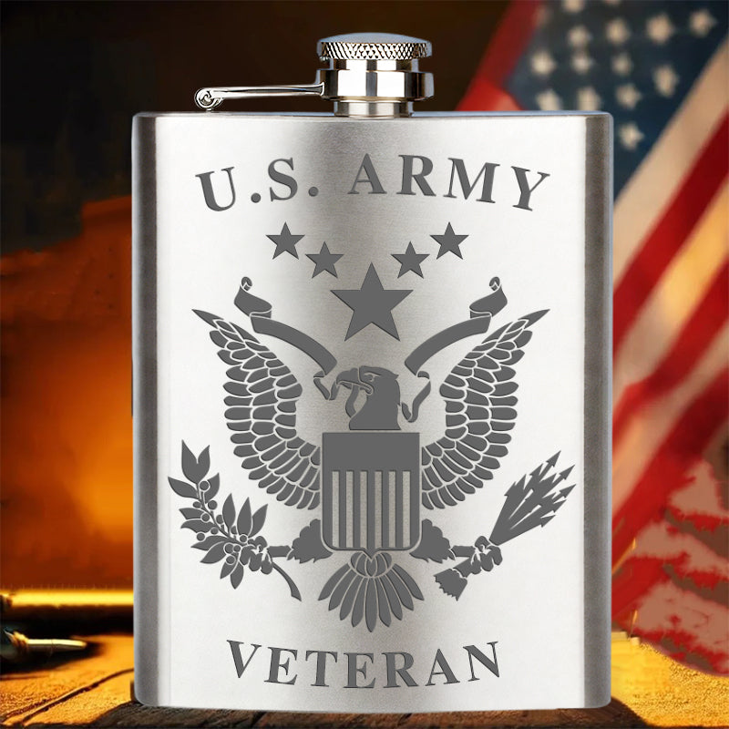 🔥49% OFF🎖️Stainless Steel Military Veteran Flasks - Libiyi