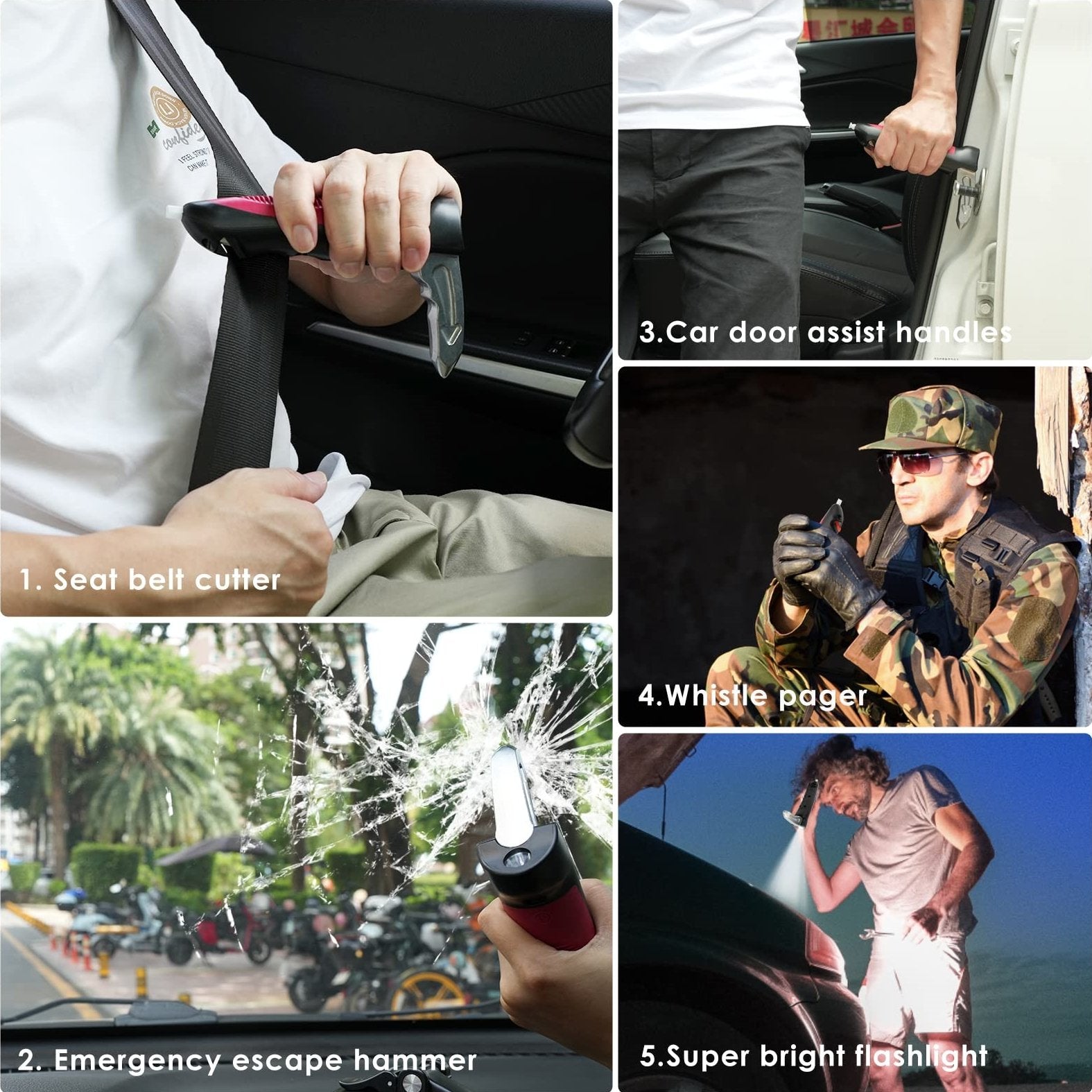 5 in 1 Car Handle Assist - Libiyi