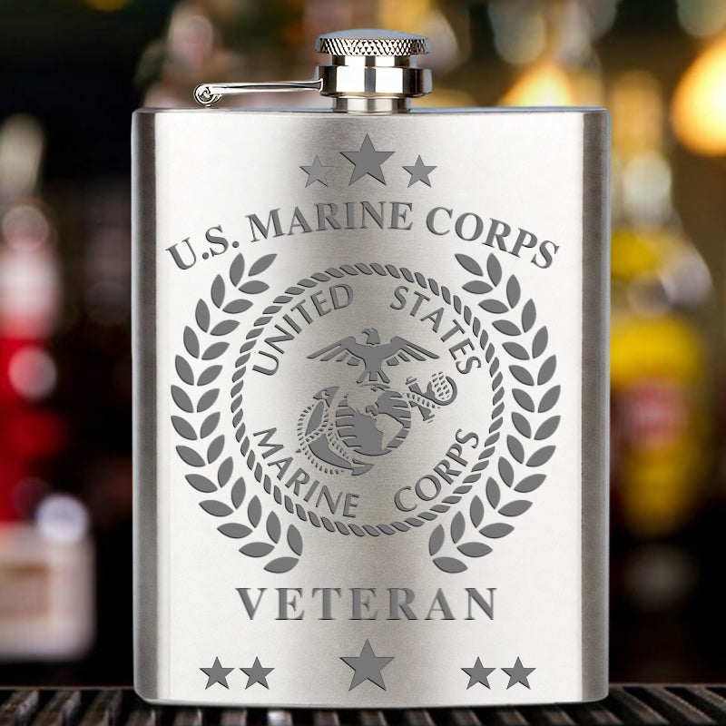 🔥49% OFF🎖️Stainless Steel Military Veteran Flasks - Libiyi