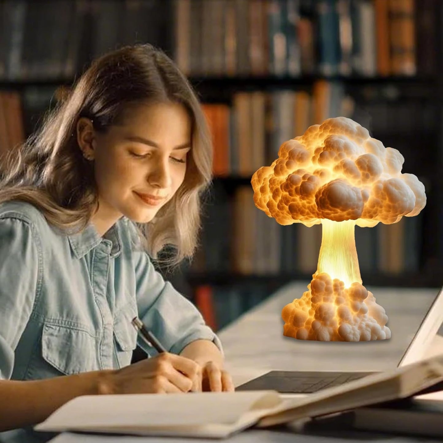 🔥Hot Sale 49% OFF🍄Mushroom Cloud Table Lamp - Libiyi