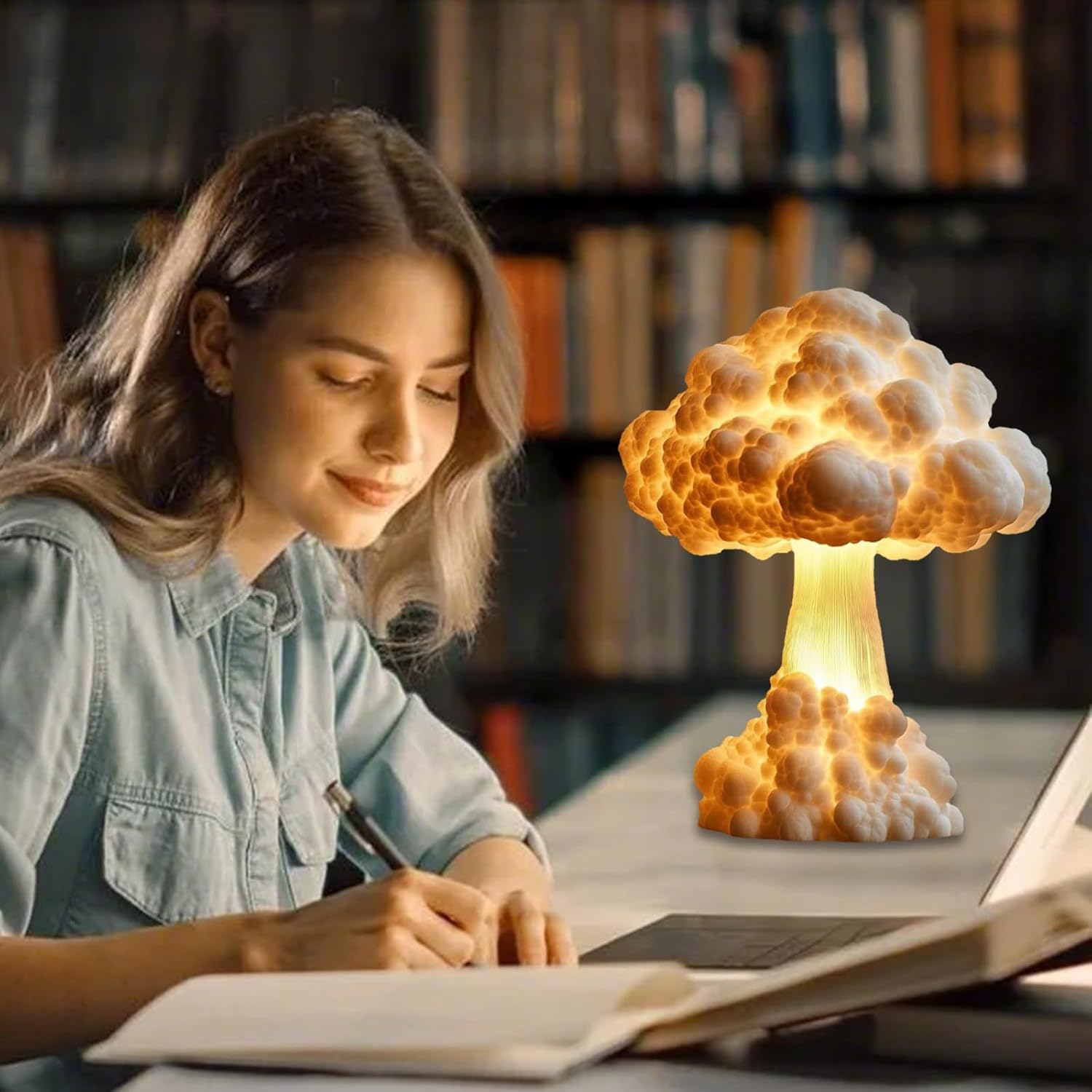 🔥Hot Sale 49% OFF🍄Mushroom Cloud Table Lamp - Libiyi