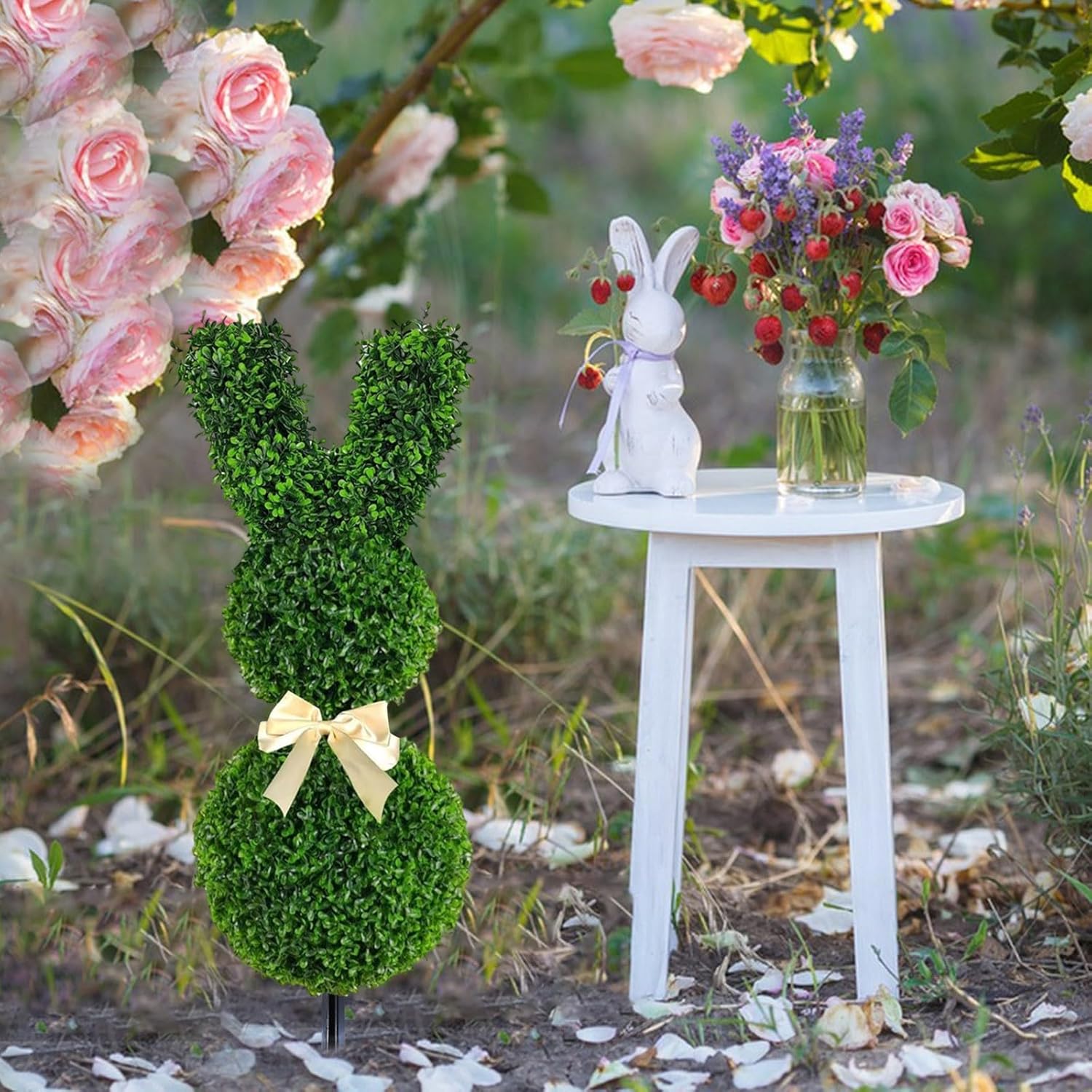 🔥Easter Hot Sale 49% OFF🌳🐇Artisan-Crafted Bunny Topiary Trees💥 - Libiyi