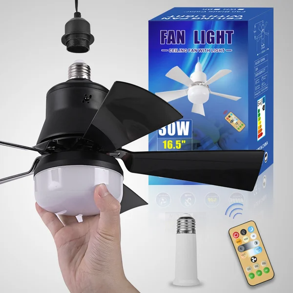 Libiyi 2-In-1 Portable Ceiling Fan - Libiyi