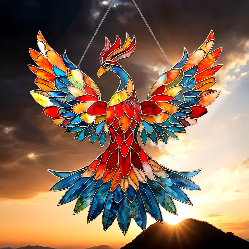 🔥Last Day 49% OFF🎁Bird Suncatcher Colorful Window Hanging - Libiyi