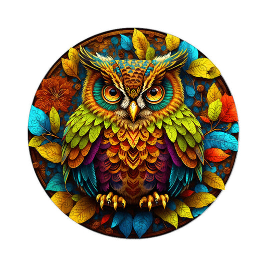 Binrem Wise Owl's Wisdom - Wooden Jigsaw Puzzle