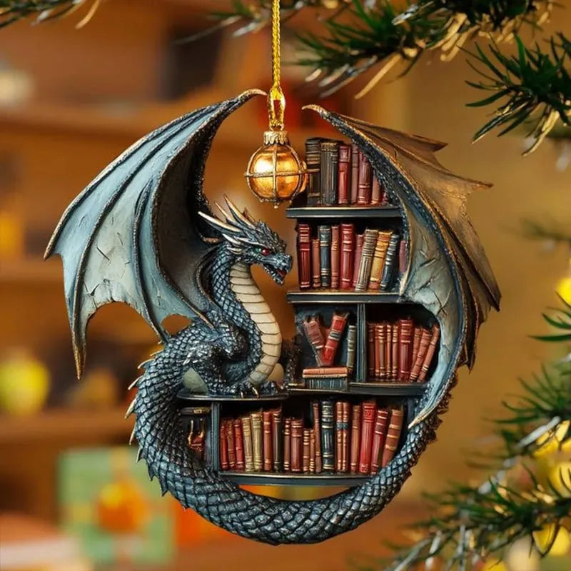 🎄2024 Christmas Gift 50% Off--Acrylic Colorful Dragon Suncatcher Ornament - Libiyi