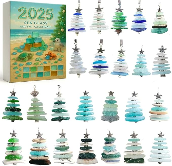 Libiyi 2025 Sea Glass Advent Calendar - Libiyi