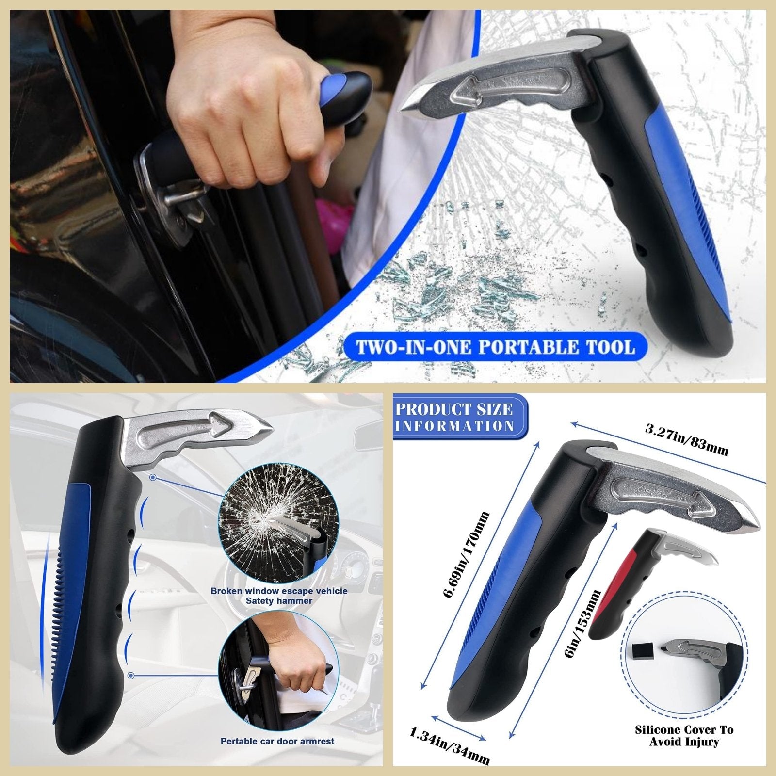 5 in 1 Car Handle Assist - Libiyi