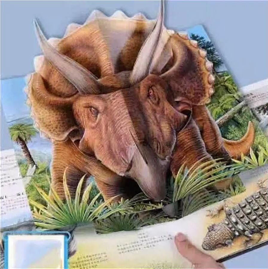 ⏰Hot Sale 49%-🦖3D Encyclopedia Prehistorica Dinosaurs📙 - Libiyi
