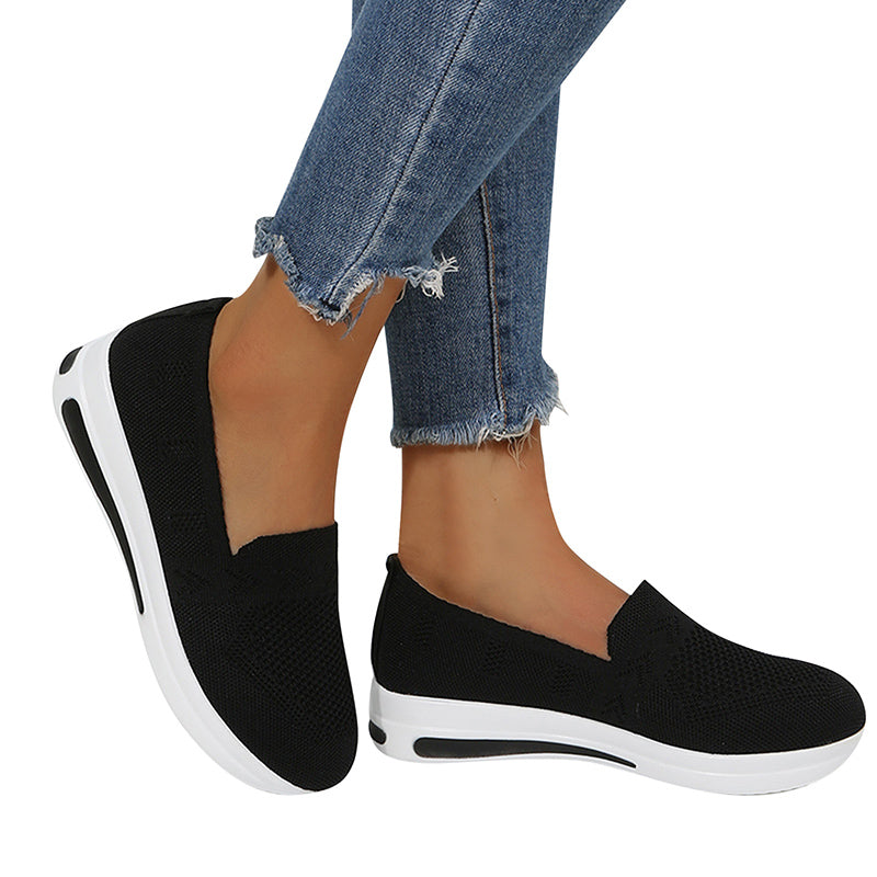 Zeaker Women's Flat Heel Round Toe Shoes - Keilini