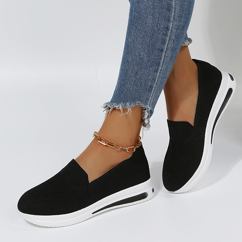 Zeaker Women's Flat Heel Round Toe Shoes - Keilini