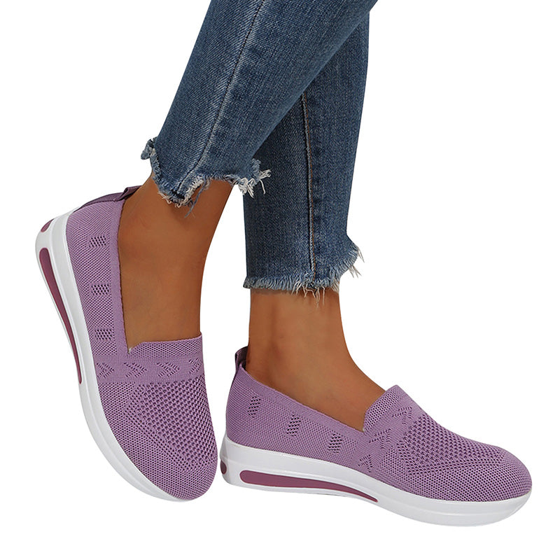 Zeaker Women's Flat Heel Round Toe Shoes - Keilini
