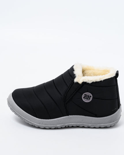 Autumn and winter non-slip warm soft bottom cotton shoes and cotton boots—Unisex - Keillini