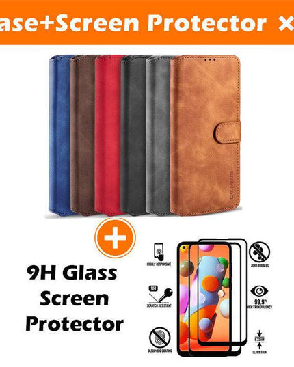 Wallet Stand PU Leather Case For Samsung Galaxy A42 - Libiyi