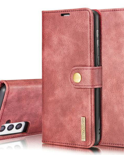 Magnetic 2-in-1 Detachable Leather Wallet Case For Samsung S21 - Libiyi