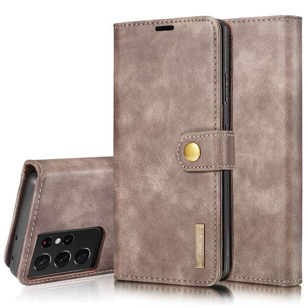 Samsung Galaxy S21 FE Magnetic 2-in-1 Detachable Leather Wallet Case - Libiyi