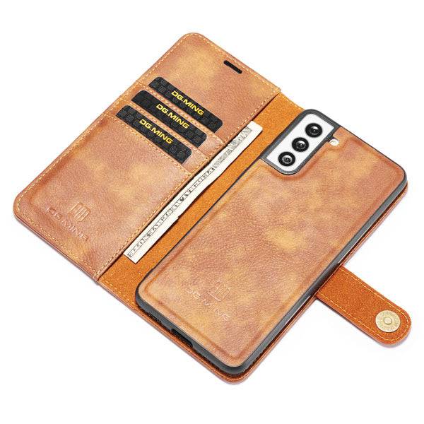 2-in-1 Detachable Leather Wallet Case For Samsung S21 FE - Libiyi