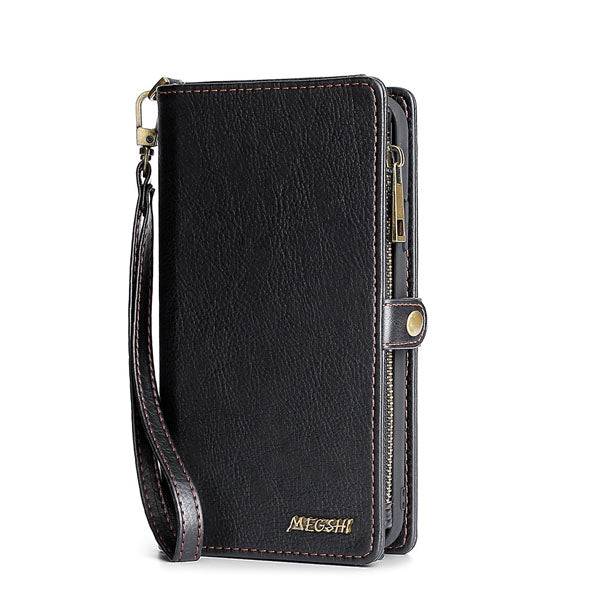 MEGSHI Magnetic 2-in-1 Detachable Leather Wallet Case For Samsung - Libiyi