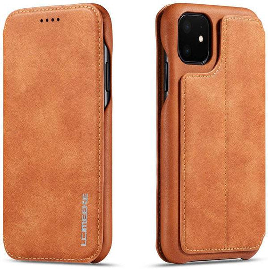 Magnetic Leather Wallet Card Slot Case for iPhone - Libiyi
