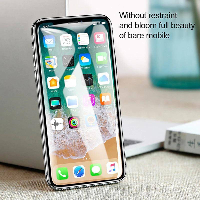2 PACK-0.3mm Full Coverage Tempered Glass Screen Protector For iPhone - Libiyi