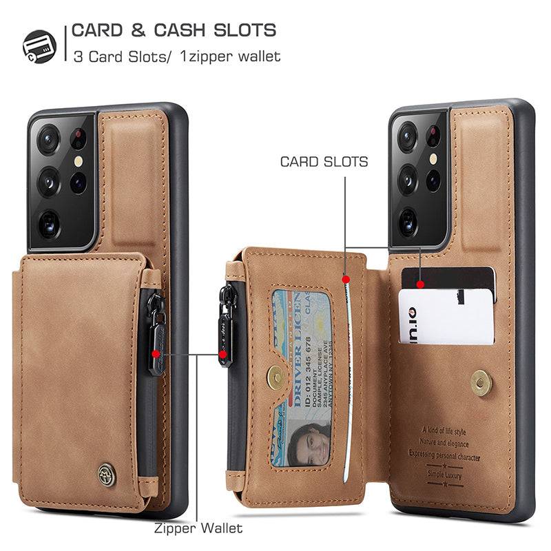 Multifunctional Wallet Phone Case For Galaxy - Libiyi