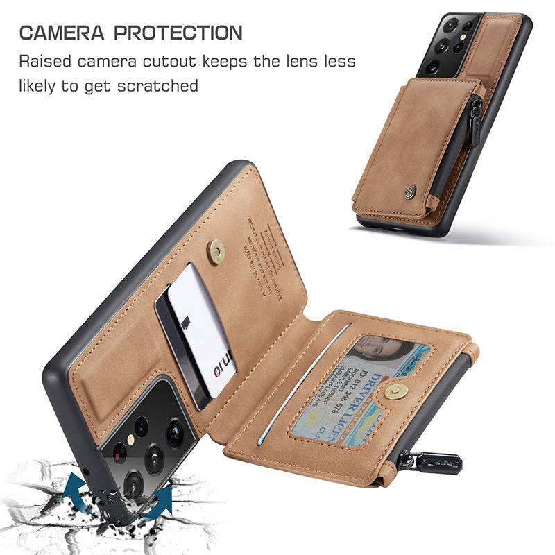 Multifunctional Wallet Phone Case For Galaxy - Libiyi
