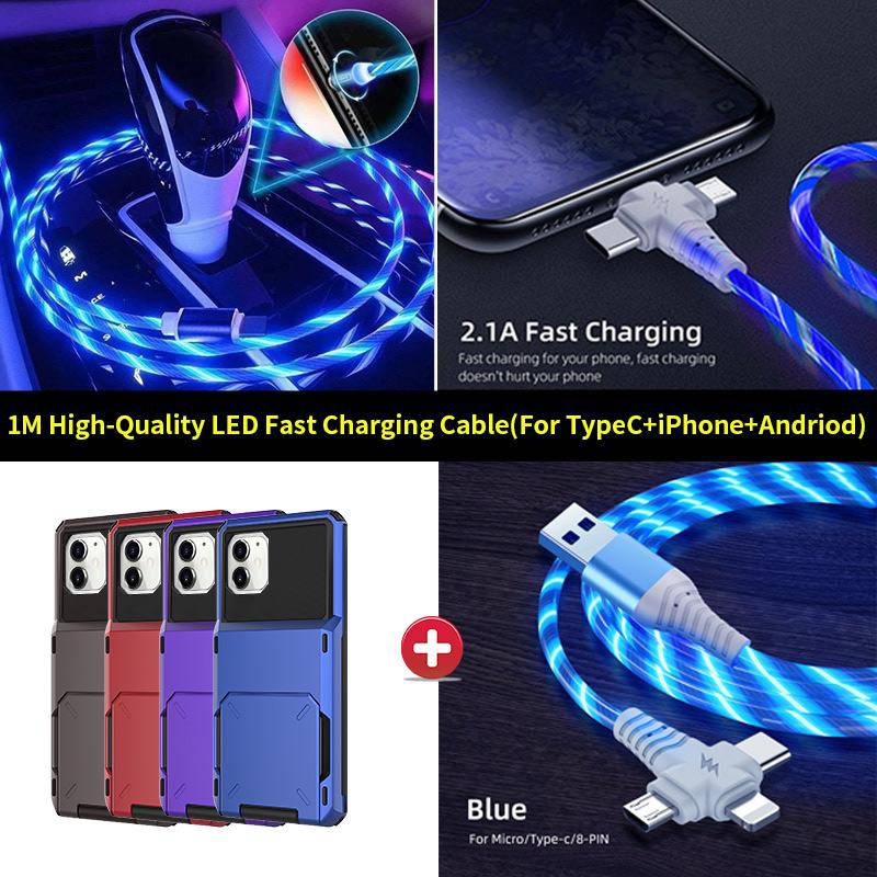 Travel Wallet Folder Card Slot Holder Case For iPhone - Libiyi