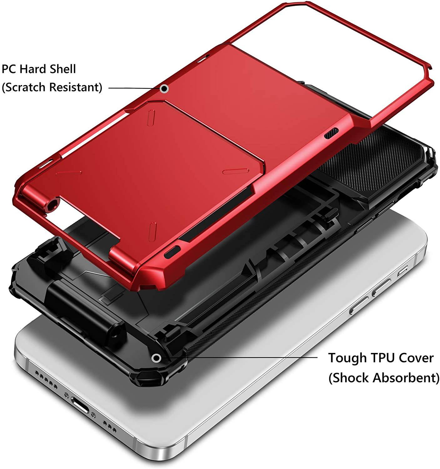 Travel Wallet Folder Card Slot Holder Case For iPhone - Libiyi