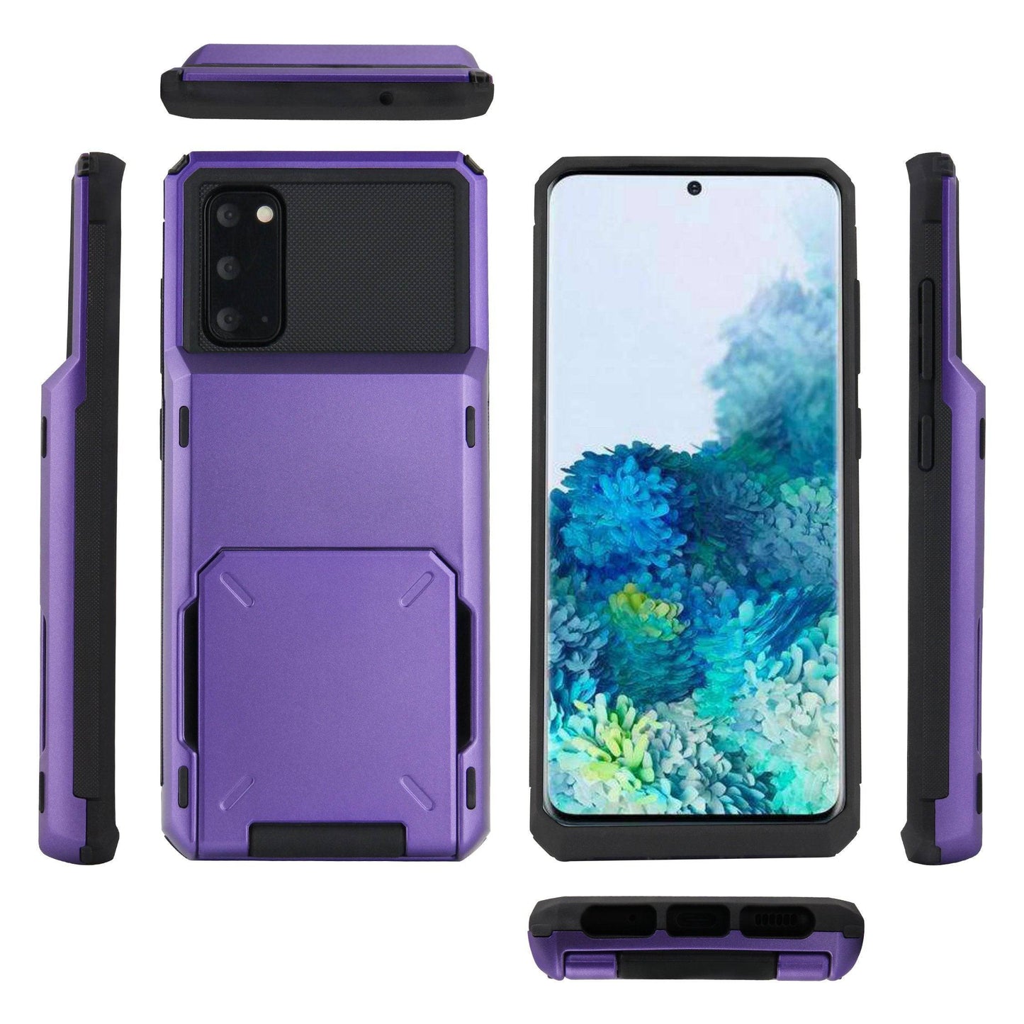 Travel Wallet Folder Card Slot Holder Case For Samsung - Libiyi
