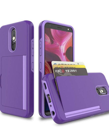 Armor Protective Card Holder Case for LG - Libiyi