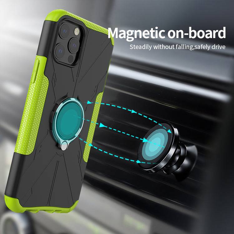 Robot 3 in 1 Heavy Duty Defender Case For iPhone 12 Pro - Libiyi