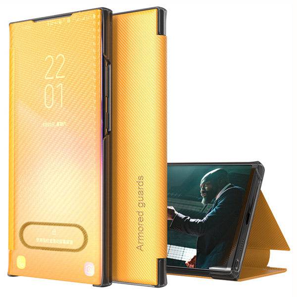 Kevlar Slim Flip Cover Smart Window Case For iPhone - Libiyi