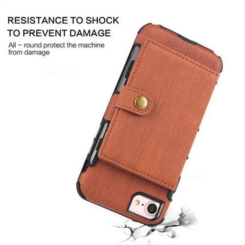 Security Copper Button Protective Case For iPhone 6/6S - Libiyi