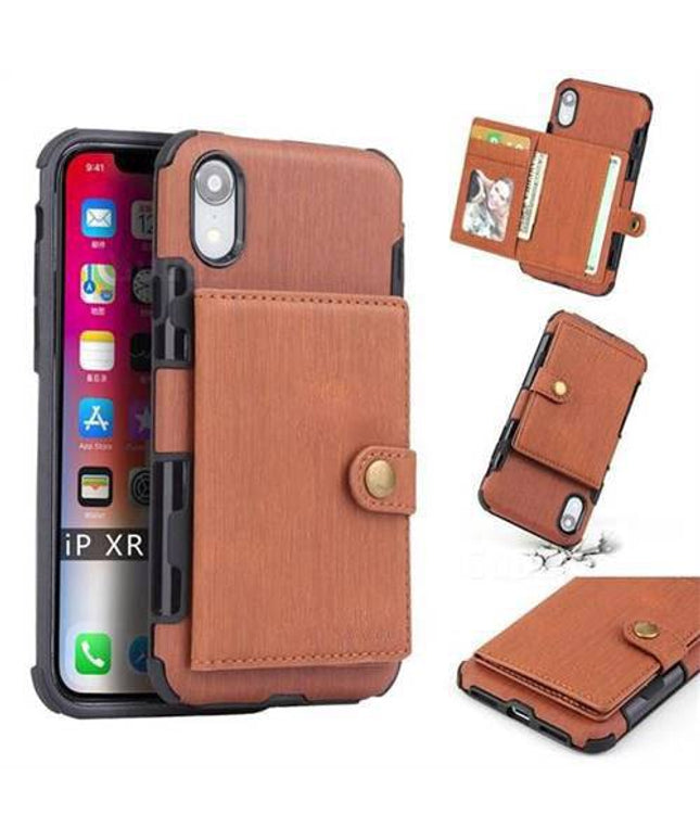 Security Copper Button Protective Case For iPhone XR - Libiyi