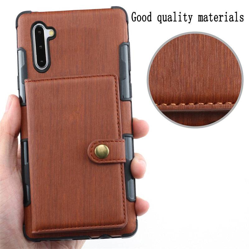 Security Copper Button Protective Case For Samsung Note 10 - Libiyi