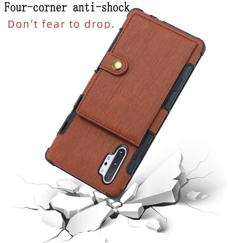 Security Copper Button Protective Case For Samsung Note 10+ - Libiyi