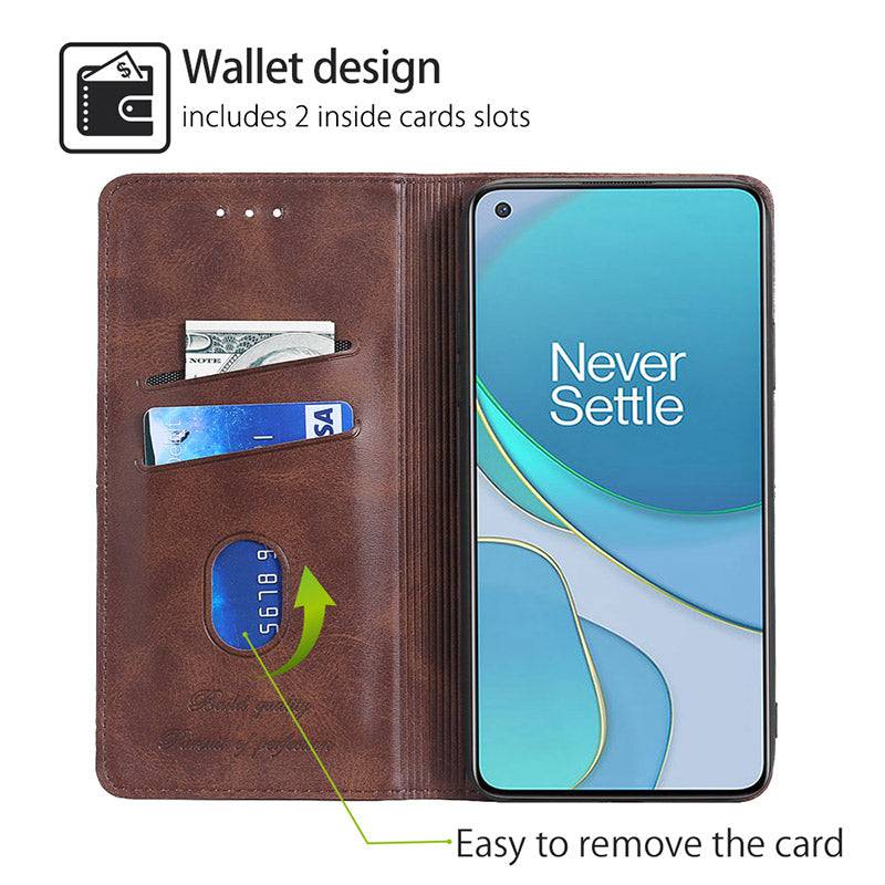 TPU + PU Leather Phone Cover Case for OnePlus 8T - Libiyi