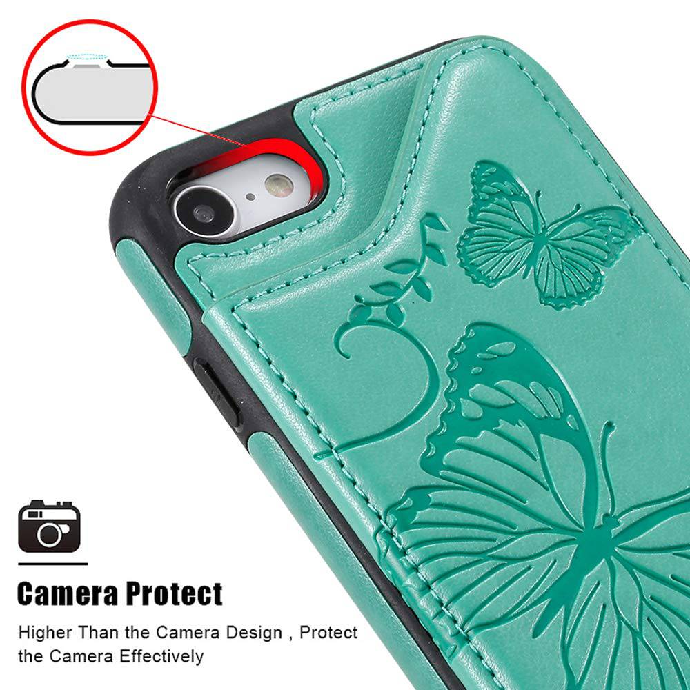 New Luxury Embossing Wallet Cover For iPhone SE2020&7/8-Fast Delivery - Libiyi