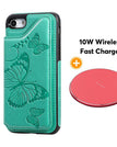 Green / For iPhone 7/8 / With Wireless Charger