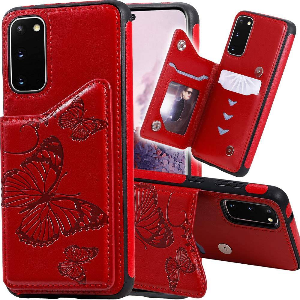 New Luxury Embossing Wallet Cover For SAMSUNG S20 FE(5G)-Fast Delivery - Libiyi