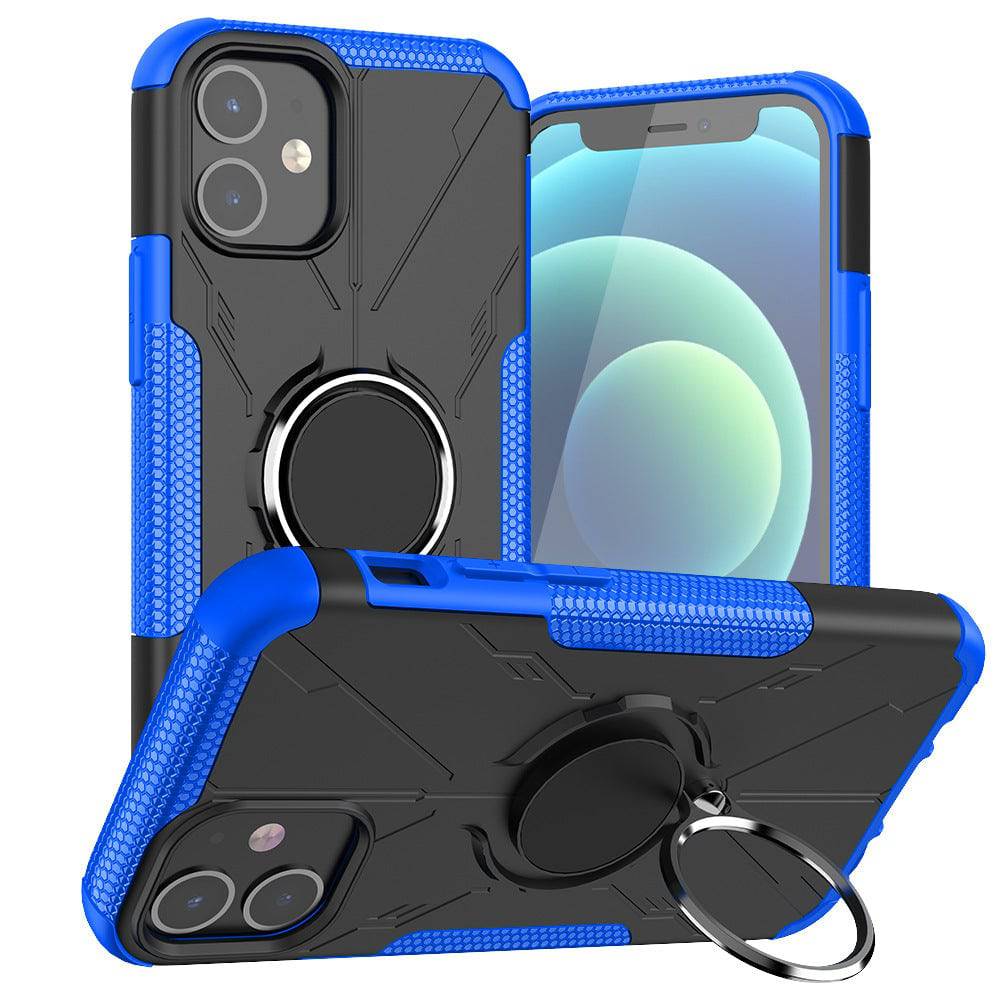 Robot 3 in 1 Heavy Duty Defender Case For iPhone 12 - Libiyi