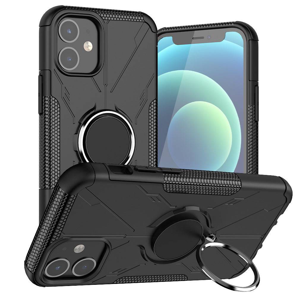 Robot 3 in 1 Heavy Duty Defender Case For iPhone 12 - Libiyi